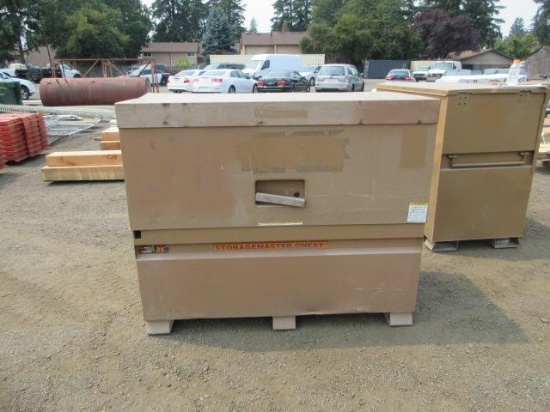 60'' X 31'' X 50'' KNAACK BOX W/ FORK POCKETS