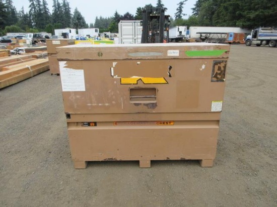60'' X 31'' X 50'' KNAACK BOX W/ FORK POCKETS