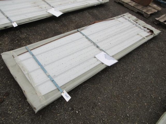 (50) 2026 FUTURE 118'' X 36'' GALVALUME STEEL WHITE ROOFING PANELS (UNUSED)