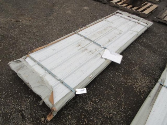 (50) 2026 FUTURE 118'' X 36'' GALVALUME STEEL WHITE ROOFING PANELS (UNUSED)