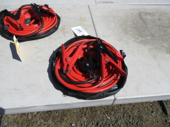 FUTURE 4 GAUGE 25' JUMPER CABLES (UNUSED)