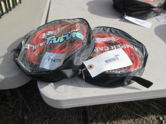 (2) FUTURE 13' 200 AMP JUMPER CABLES (UNUSED)