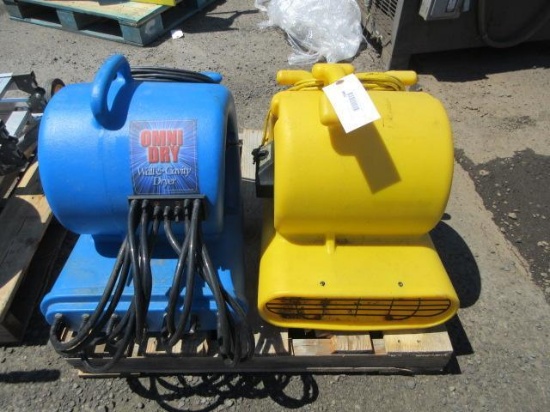 OMNI DRY WALL DRYER & 3-SPEED AIR MOVER