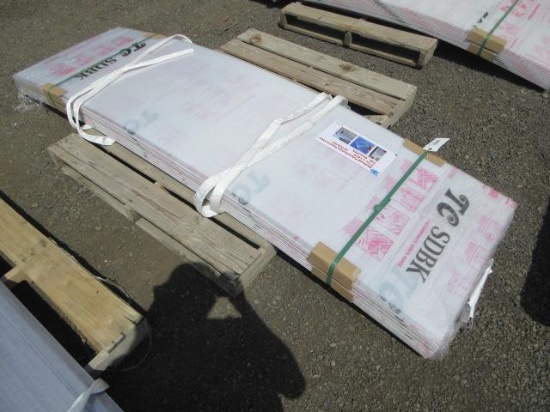 (20) 95'' X 27'' CLEAR MULTIWALL POLYCARBONATE PANELS (UNUSED)