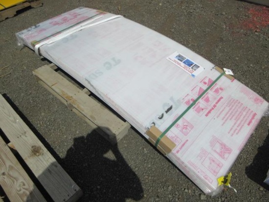 (20) 95'' X 35 1/2'' CLEAR MULTIWALL POLYCARBONATE PANELS (UNUSED)