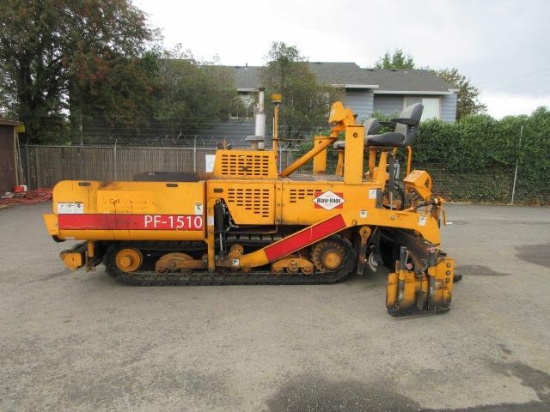 2014 BLAW-KNOX PF-1510 TRACKED ASPHALT PAVER