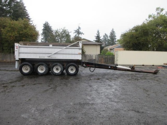 1997 Beall Pterea-4 4axle Aluminum Pup Trailer