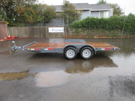 2026 Eagle Efb716ta2 Tandem Axle Flatbed Trailer