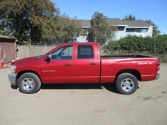 2007 DODGE RAM 1500 SXT CREW CAB PICKUP