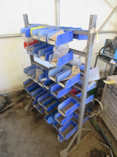 HARDWARE BIN W/ ASSORTED HARDWARE