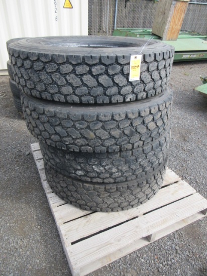 (4) Hercules Strong Guard Hmd 11r24.5 Tires