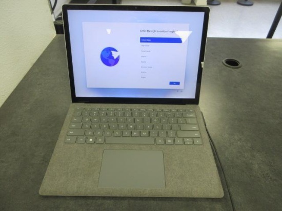 MICROSOFT SURFACE LAPTOP 4 1958 W/ CHARGER, *BANKRUPTCY CASE # 26-30529, NO BUYERS PREMIUM*