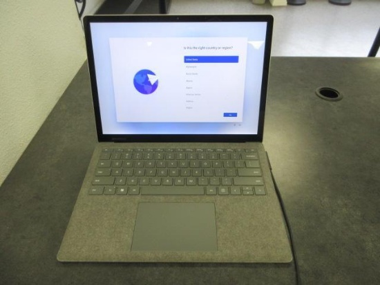 MICROSOFT SURFACE LAPTOP 4 1958 W/ CHARGER, *BANKRUPTCY CASE # 26-30529, NO BUYERS PREMIUM*