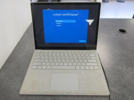 MICROSOFT SURFACE LAPTOP 2 1769 W/ CHARGER, *BANKRUPTCY CASE # 26-30529, NO BUYERS PREMIUM*