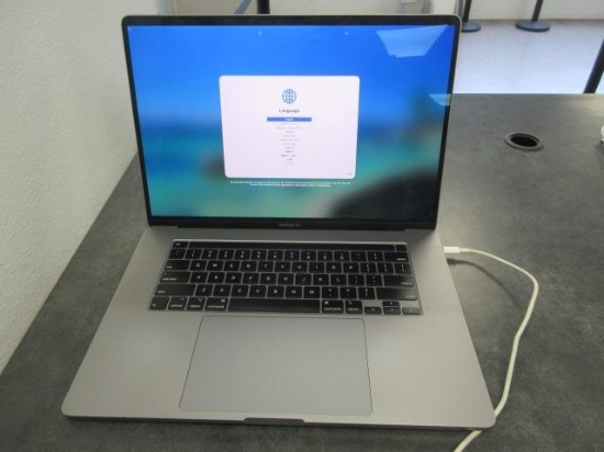 2019 APPLE MACBOOK PRO 16'' A2141 W/ CHARGER, *BANKRUPTCY CASE # 26-30529, NO BUYERS PREMIUM*