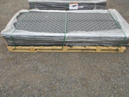 (15) 2026 ABOSS 94 1/2'' X 41 1/2'' POLYETHYLENE GROUND PROTECTION MATS W/ CONNECTORS (UNUSED)