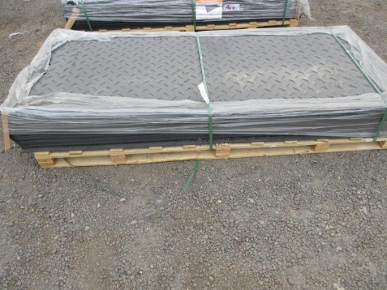 (15) 2026 ABOSS 94 1/2'' X 41 1/2'' POLYETHYLENE GROUND PROTECTION MATS W/ CONNECTORS (UNUSED)