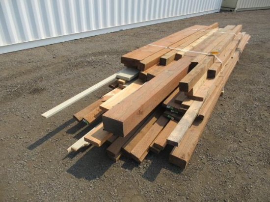 ASSORTED PRESSURE TREATED & STANDARD LUMBER UP TO 18' LONG