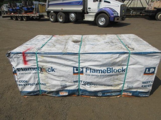 APPROX (47) 4' X 8' X 3/4'' THICK LP FLAME BLOCK SHEATHING SHEETS
