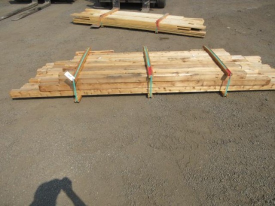 (29) 4'' X 4'' WOOD POSTS, ASSORTED LENGTH UP TO 12'