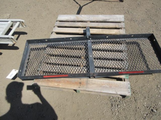 5' X 19'' TRAILER HITCH CARGO RACK