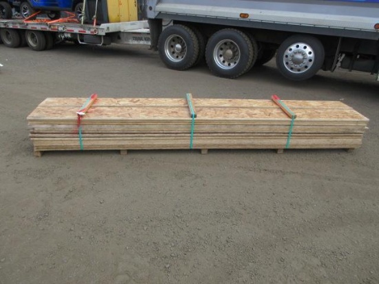 APPROX (30) 12' X 1' X 1 1/2'' CHIP BOARDS
