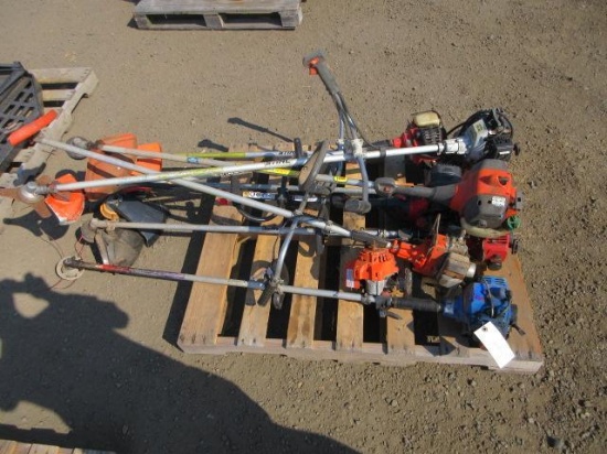 (9) ASSORTED GAS TRIMMERS *OPERATING CONDITION UNKNOWN*