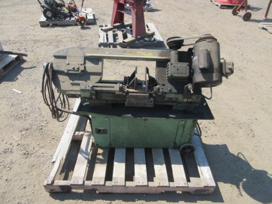 CENTRAL MACHINERY HORIZONTAL METAL CUTTING BANDSAW, 110/220V SINGLE PHASE