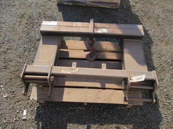 MODEL 1370B UNIVERSAL-FIT FORKLIFT LIFT HOOK, 10000LB CAPACITY