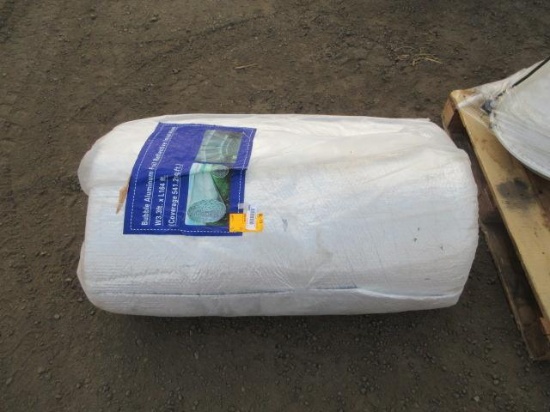 3.3' X 164' BUBBLE ALUMINUM FOIL REFLATIVE INSULATION ROLL (UNUSED)