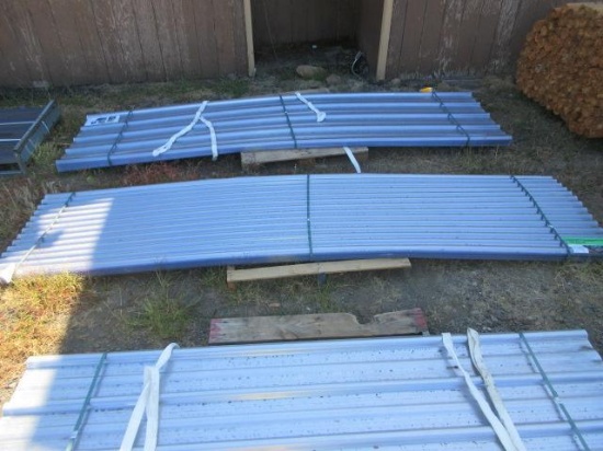 (30) 12' X 35'' CLEAR CORRUGATED POLYCARBONATE ROOF PANELS (UNUSED)