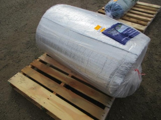 3.3' X 164' BUBBLE ALUMINUM FOIL REFLECTIVE INSULATION ROLL (UNUSED)
