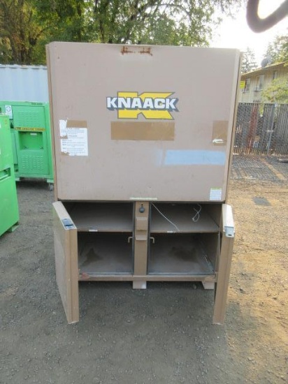 KNAACK 119-01 JOBSITE BLUEPRINT/ STORAGE CABINET, 60'' X 44'' X 83'' TALL