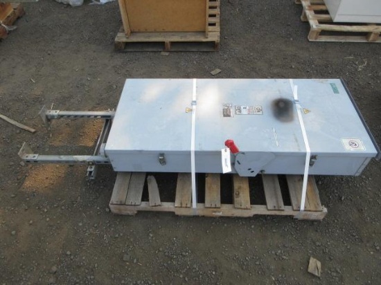 SIEMENS 400A, 600VAC, 250VDC HEAVY DUTY SAFETY SWITCH