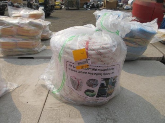 5/8'' X 328' HIGH STRENGTH POLYESTER ROPE (UNUSED)