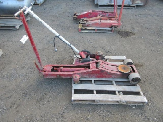 (2) HEAVY DUTY HYDRAULIC ROLLING FLOOR JACKS