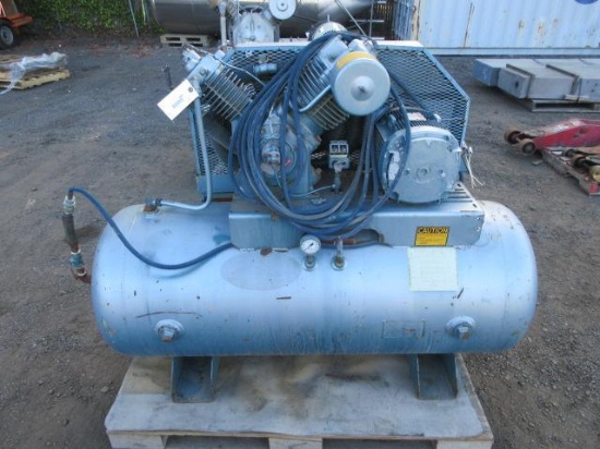 DRESSER SERIES 600 AIR COMPRESSOR, 10HP, 200 PSI, RECEIVER TANK