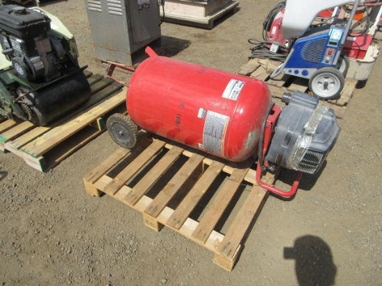 Sears Roebuck Air Compressor W/ 33-Gallon Receiver Tank *Operating Condition Unknown*