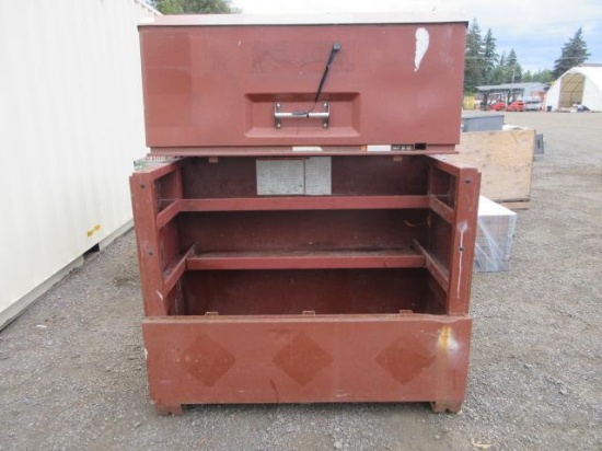 5' X 31'' X 50'' JOBOX W/ FORK POCKETS