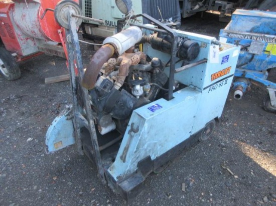 TARGET PRO 65II GAS WALK-BEHIND CONCRETE SAW, WISCONSIN V465DI ENGINE, 24'' BLADE CAPACITY, S/N-