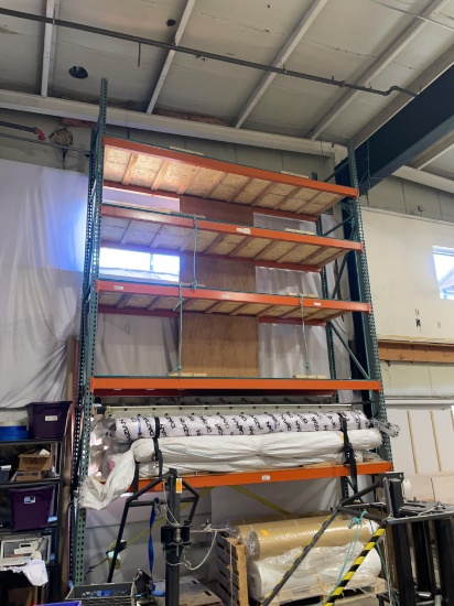 Pallet Racking - (2) Uprights & (10) Load Beams