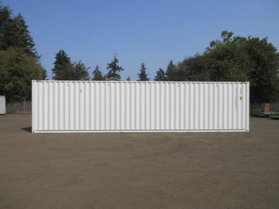 2026 40' HIGH CUBE SHIPPING CONTAINER W/ (4) SIDE DOORS, S/N- FUFU8800467