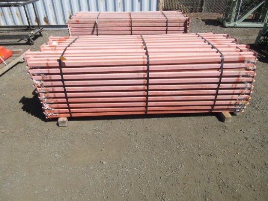 PALLET RACKING- (80) 8' CROSS BEAMS