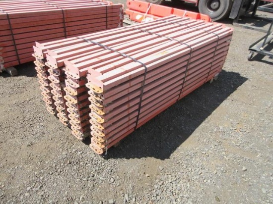 PALLET RACKING- (80) 8' CROSS BEAMS