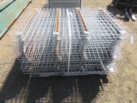 (20) 58'' X 43'' Wire Mesh Pallet Rack Decking Panels