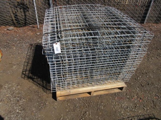(21) 45 1/2'' X 43'' WIRE MESH PALLET RACK DECKING PANELS