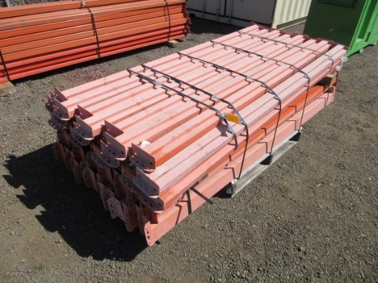 PALLET RACKING- (52) 8' CROSS BEAMS