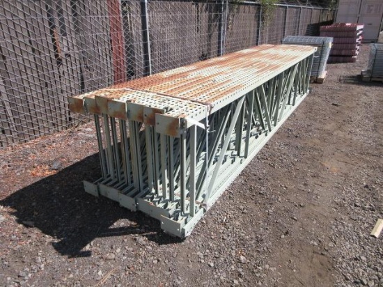 PALLET RACKING- (14) 16' UPRIGHTS