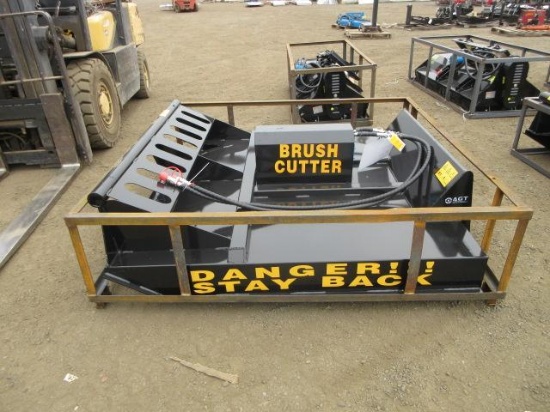 2026 AGT MOWER KING SSRC72 72'' SKID STEER BRUSH CUTTER (UNUSED)