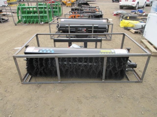 2026 AGT SSAB-72 72'' SKID STEER ROTARY ANGLE BROOM (UNUSED)